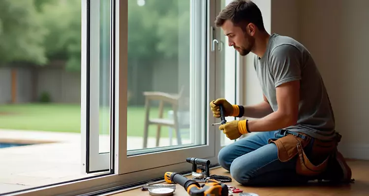 Squeaky Sliding Patio Doors in Pinellas Park, FL