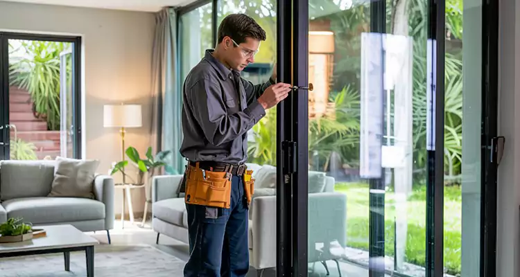 Sliding Door Jamb Lock Repair in Pinellas Park, FL