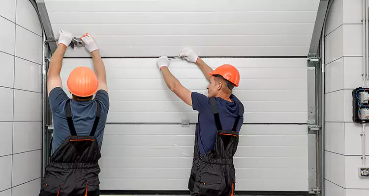 Garage Door Bottom Panel Repair in Pinellas Park, FL